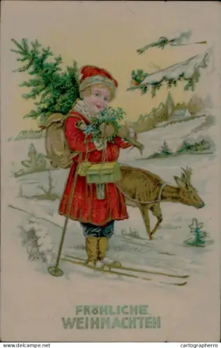 A5926 Frohliche Weihnachten AK