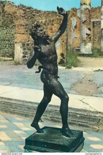 A5397 Italy Pompei the Faun statue