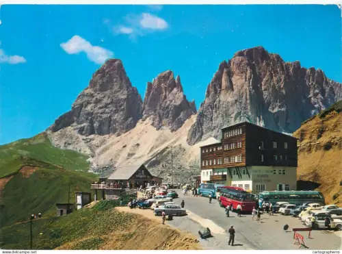 A5397 Italy Dolomiti Albergo Maria Flora al Passo Sella