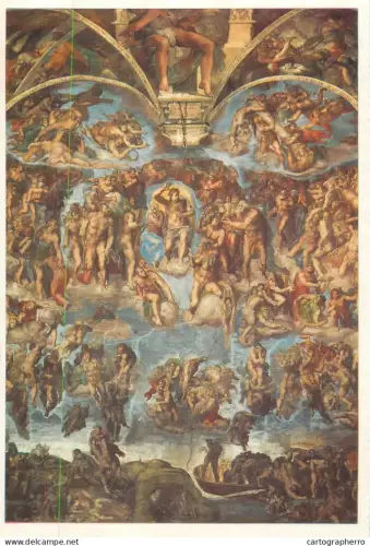 A5396 Last Judgement by Michelangelo