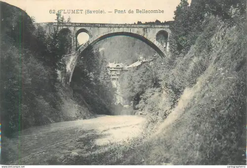 A5854 Flumet pont de Bellecombe