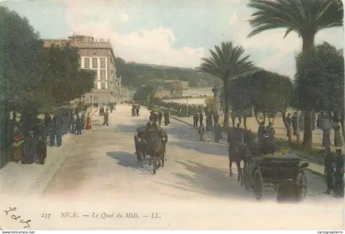 A5854 Nice quai di midi 1904