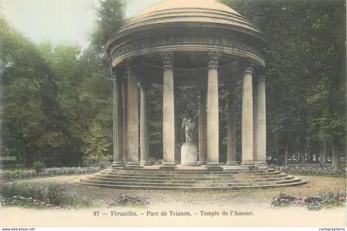A5854 Versailles Parc de Trianon temple d`amour