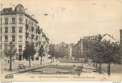 A5854 Bruxelles avenue Louis-Bertrand 1922