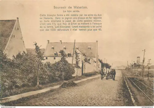 A5854 Waterloo la haie sainte