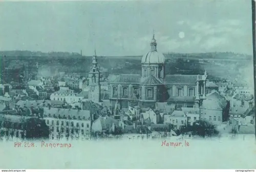 A5854 Namur moonlight 1900s