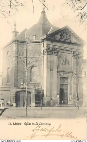 A5854 Liege eglise du St-Sacrement 1905