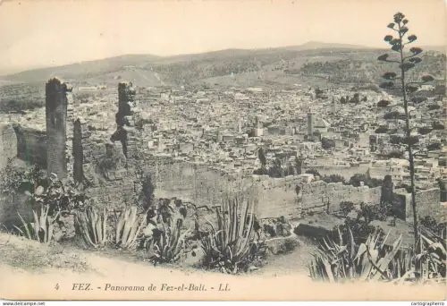 A5854 Fez panorama de Fez-el-Bali