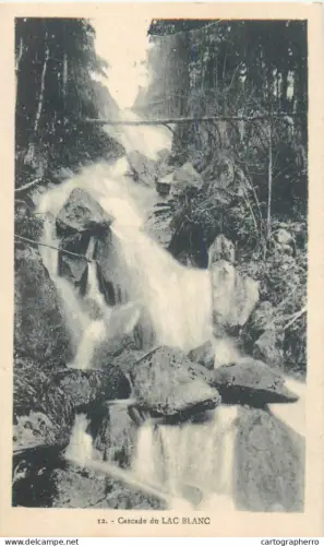 A5854 France cascade du Lac Blanc cpa