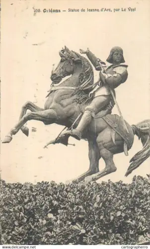 A5854 Orleans statue Jeanne d`Arc