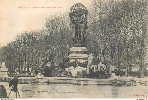 A5854 Paris fontaine de l`Observatoire cpa