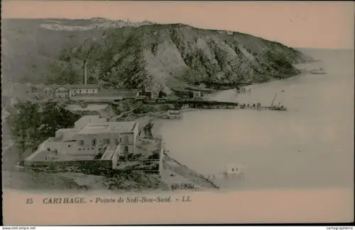 A5925 Tunisia Carthage pointe de Sidi-Bou-Said
