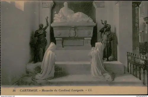 A5925 Tunisia Carthage mausolee du Cardinal Lavigerie