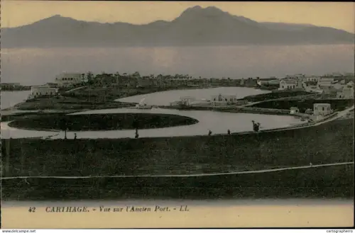 A5925 Tunisia Carthage port