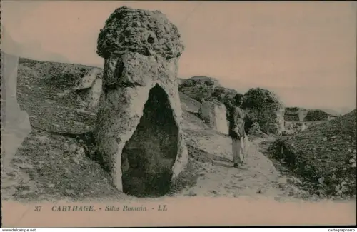 A5925 Tunisia Carthage Silos Roumain