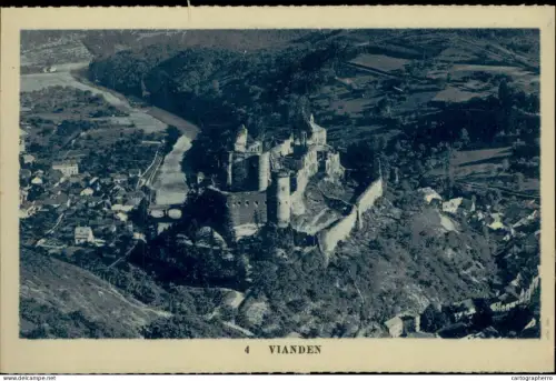A5925 Vianden chateau cpa