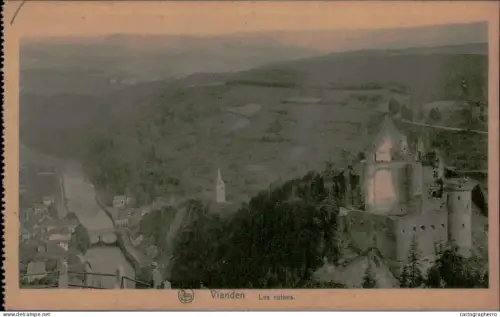 A5925 Viande ruines cpa