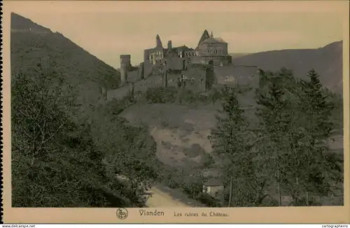 A5925 Viande chateau cpa