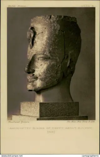 A5925 Portrait Statues of Kings and Queens of Egypt in the British Museum - Amen-Hetep III
