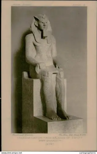 A5925 Portrait Statues of Kings and Queens of Egypt in the British Museum - Sekhem-Uatch-Taui-Ra