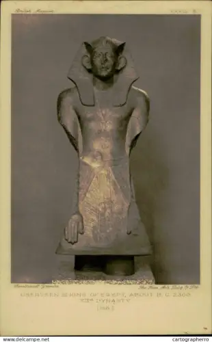 A5925 Portrait Statues of Kings and Queens of Egypt in the British Museum - Usertsen III