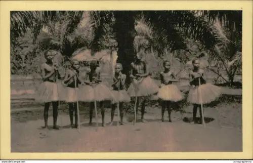 A5925 Belgian Congo corps de ballet