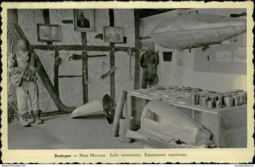 A5925 Equipment americain Bastogne Nuts Museum salle americaine