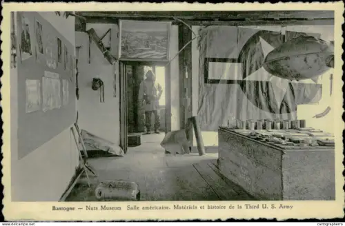 A5925 Bastogne Nuts Museum salle americaine