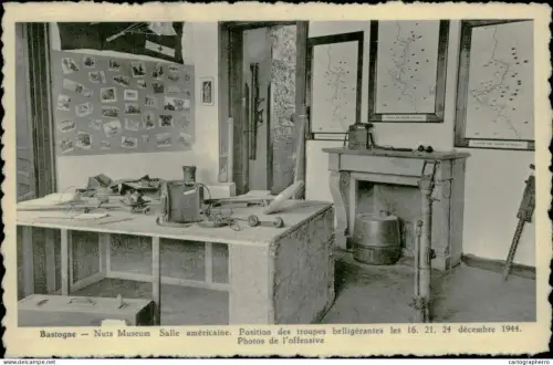 A5925 Bastogne Nuts Museum salle americaine