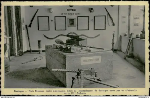 A5925 Bastogne Nuts Museum salle americaine