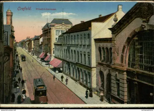 A5925 Germany Krefeld Friedrichstrasse tramway