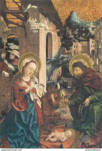 A5402 Religious fine art Geburt Christi um 1510