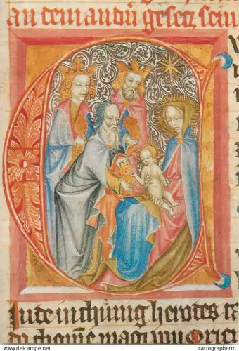 A5401 Religious fine art Magi adoring the Child