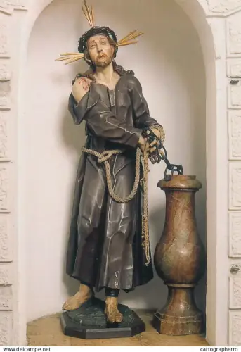 A5401 Religious fine art Germany Augsburg Kirche des Klosters Maria Stern Kerkerheiland um 1730