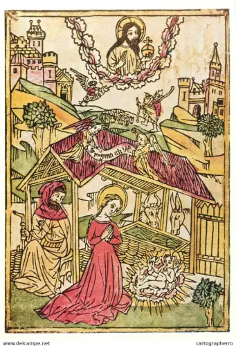 A5401 Religious fine art The Nativity scene