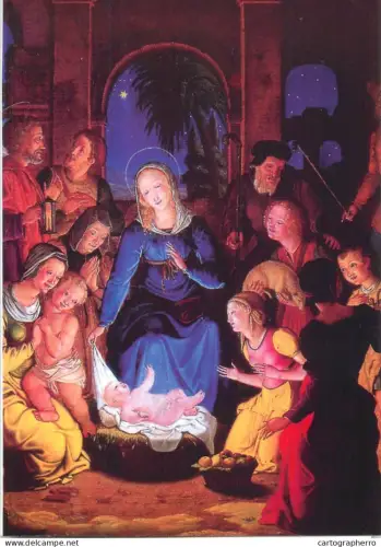 A5401 Religious fine art Geburt Christi by Joseph Wintergerst