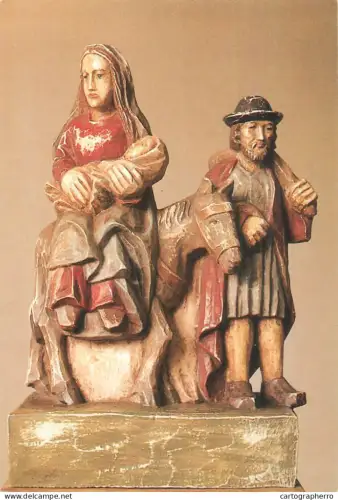 A5401 Religious fine art Germany Autobahnkirche Maria Schutz der Reisenden Flucht nach Aegypten