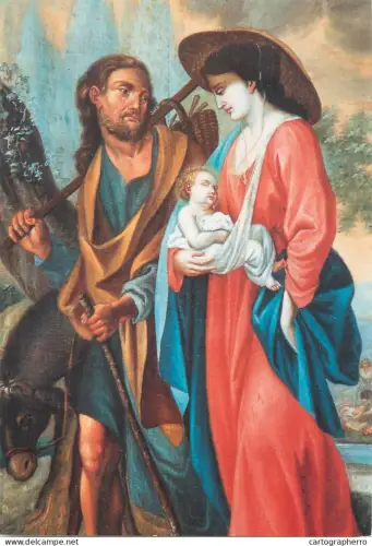 A5401 Religious fine art Flucht nach Aegypten