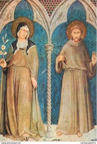 A5401 Religious fine art Italy Assisi Basilica S Maria degli Angeli Cappella delle S Chiara Tiberio di Assisi