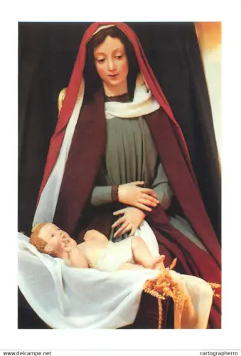 A5401 Religious fine art Germany Augsburg Kloster Maria Stern "Herbergsmutter"