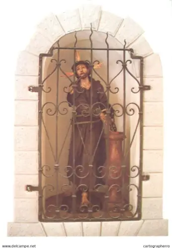 A5401 Religious fine art Germany Augsburg Kerkerheiland im Vorzeichen der Sternkirche