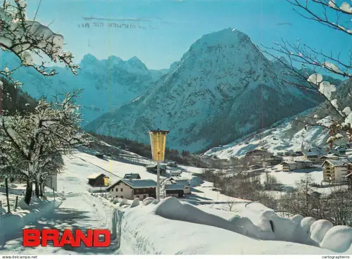 A5400 Austria Brand Mottakopf und Schesaplana