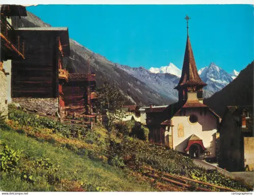 A5400 Switzerland Val d'Anniviers Eglise Sainte Anne d'Ayer