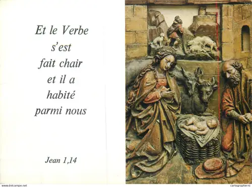 A5400 Switzerland Fribourg St Paul Kirche - Nativity scene