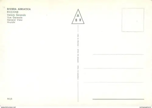 A5399 Italy Riccione general view