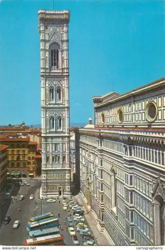 A5399 Italy Firenze Cattedrale S Maria del Fiore Il Campanile di Giotto