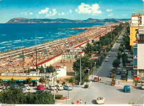 A5399 Italy Riccione lungomare e spiaggia