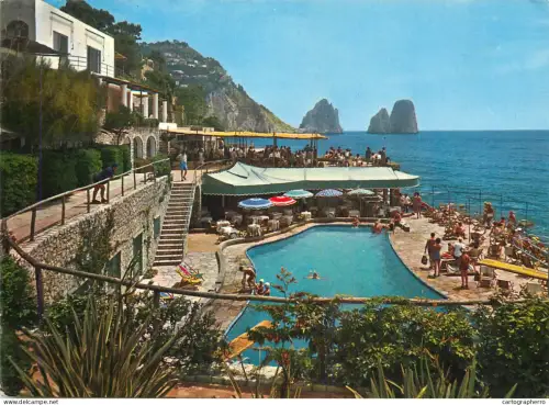 A5399 Italy Capri La Canzone del Mare e Faglioni