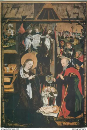 A5404 Religious fine art Augsburg Dom Geburt Christi vom der Ulmer