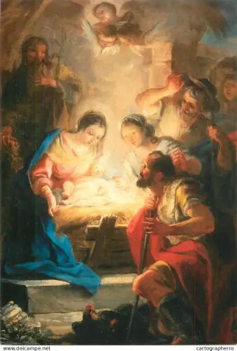 A5404 Religious fine art Anbetung der Hirten Mariano Salvador de Maella